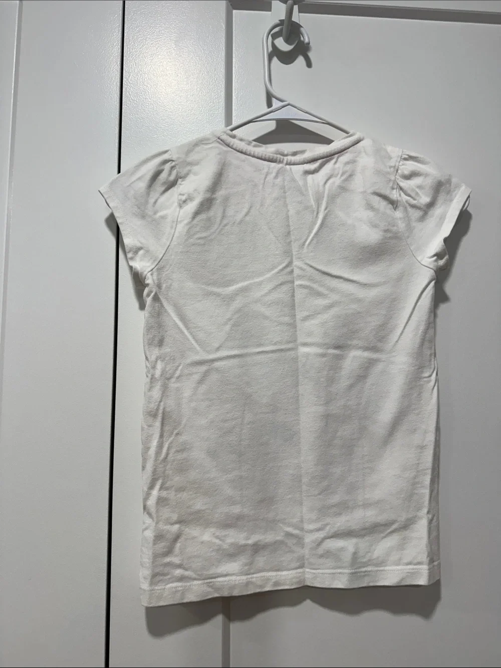 Gymboree White Tee with Red Scooter Graphic